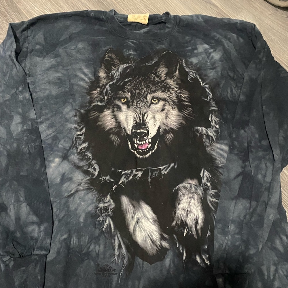 Vintage wolf tee